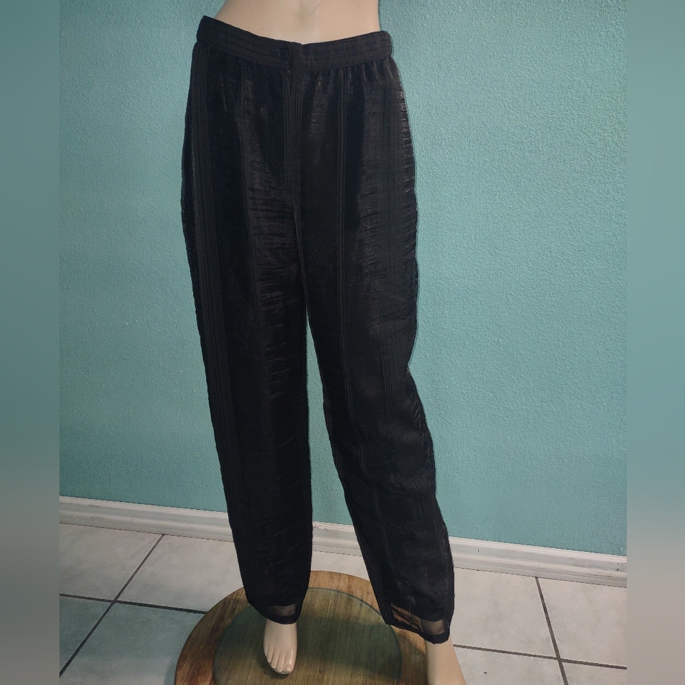 Emporio Armani Vtg Women's Sz S/M?? Semi Sheer Dress Pants W Pockets